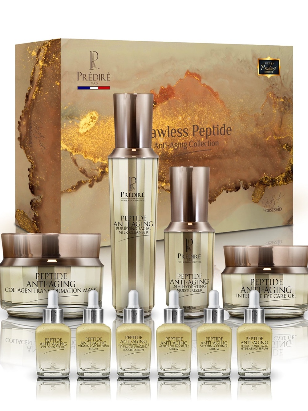 Predire Paris - Peptide Anti-Aging Skincare Set